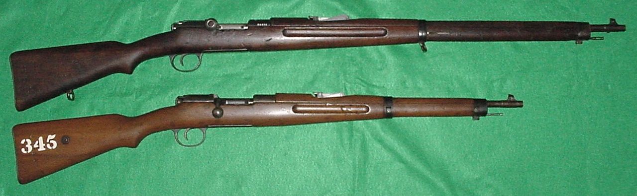 Греческие винтовка и карабин системы Манлихера Шёнауэра М1903 14 02.