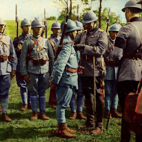 06 King Ferdinand of Romania awards soldiers for bravery ww1