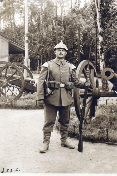  военнослужащие с русскими трофейными винтовками Мосина в годы ПМВ 06