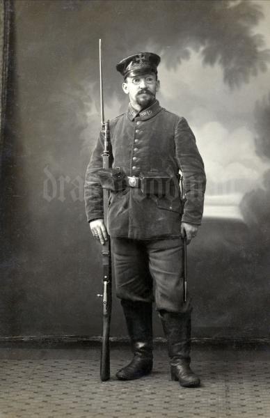  ландштурма с винтовкой Мосина обр. 1891 года 01