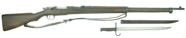 6,5 мм винтовка Арисака Тип 30 и штык Тип 30 02