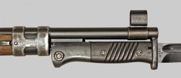 07 Крепление штыка S 84 98 III на укороченной винтовке Mauser 98k (07)