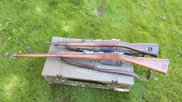  винтовка Каркано М1891 и переделочный карабин М1891 1924 в сравнении 02