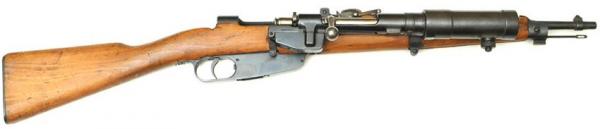  карабин Moschetto Mod. 1891 1928 с гранатомётом Tromboncino Mod. 28 01б