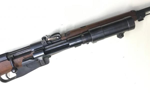 карабин Moschetto Mod. 1891 1928 с гранатомётом Tromboncino Mod. 28 22