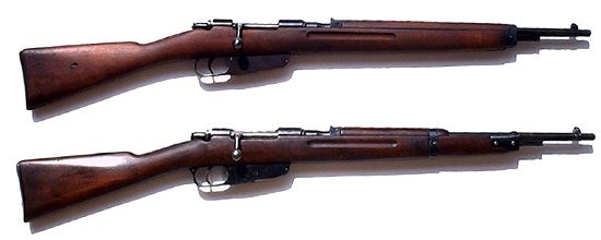  укороченные винтовки Каркано М38 и М91 38 02