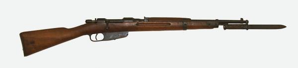  винтовка Каркано М1891 1938 с примкнутым штыком М1938 тип 2 01