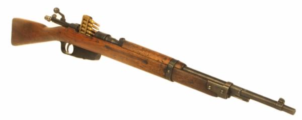 7,35 мм итальянская укороченная винтовка Каркано обр. 1938 года 43