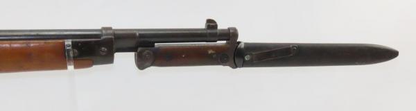  винтовка Каркано М1938 с примкнутым штыком М1938 тип 2 06а