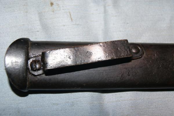 08 Ножны со скобой (тип 1) к итальянским штыкам обр. 1938 года (01)