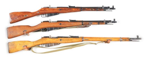  винтовки и карабины системы Мосина 01