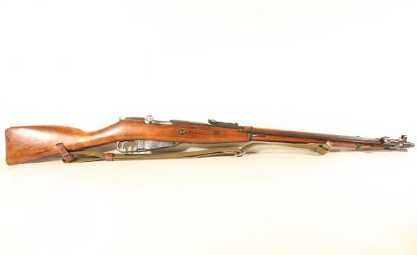 01 Экспериментальная (опытная) советская винтовка 1943 года с несъёмным игольчатым штыком 01