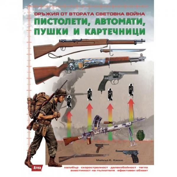 21 Обложка книги Оръжия от Втората световна война. Пистолети, автомати, пушки и картечници