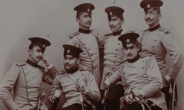 Group of officers of the 10th regiment, XXXII class of Military Academy. Балканские войны 1912 1913 гг. 01