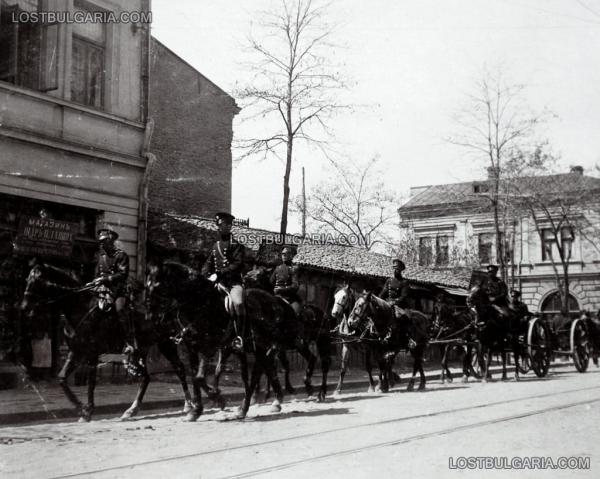 , заминаване на войската към фронта след обявяването на Балканската война, 1912 г.