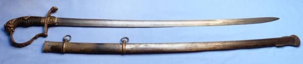 Terrific and impressive Ottoman Turkish C.1890's Senior Infantry Officer's Sword 01