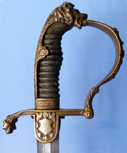 Terrific and impressive Ottoman Turkish C.1890's Senior Infantry Officer's Sword 04