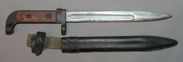 Vintage Bulgarian Military Model 47 Knife Bayonet