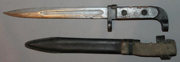 Vintage Bulgarian Military Model 47 Knife Bayonet  57 (5)