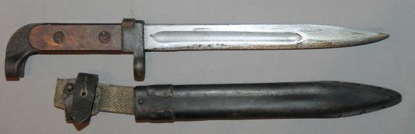 Vintage Bulgarian Military Model 47 Knife Bayonet  57 (1)