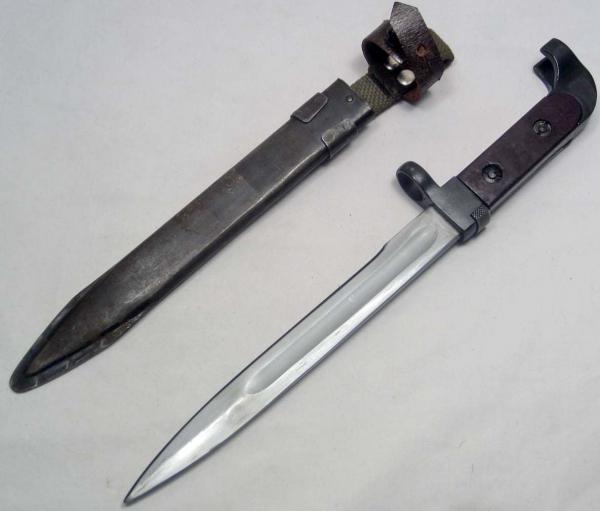  копия советского штык ножа 6Х2 к автоматам АК 47 (01)