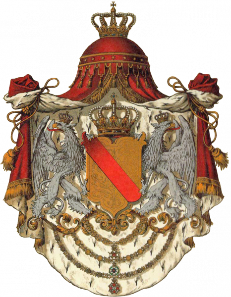 02 Großes Wappen des Großherzogtums Baden von 1877–1918