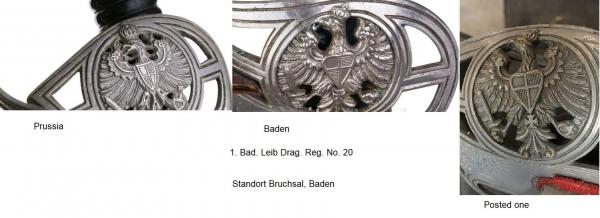  прусского и баденского кавалерийских палашей обр. 1889 года 01