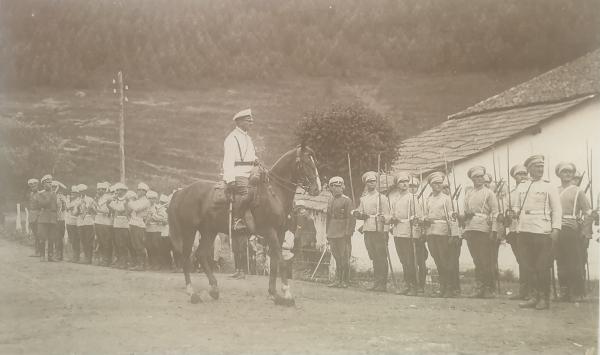  смотр кавалерийской части (1929 год). Представлены различные образцы длинноклинкового Х.О. (2)