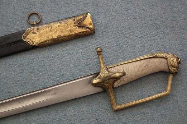 127 Antique 18th Century Russian Or Polish Officer Sword Sabre