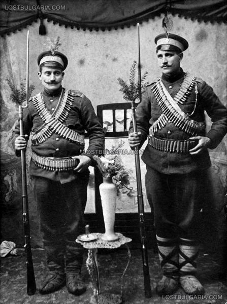 , войници от Осми приморски полк, ноември 1912 г.