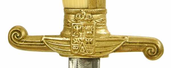 Royal Romanian Army Officer Dagger by F.W. Holler Solingen 04б