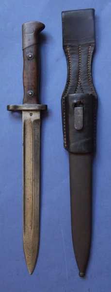 Штык нож румынский обр. 1893 года к винтовке Манлихера обр. 1893 года 61