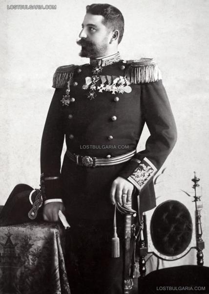 Портрет на капитан I ранг Станчо Димитриев като началник на флота, София 1908 г.