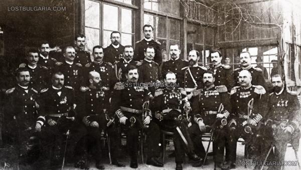 Офицерите от Българския военоморски флот в 1905 година. Варна 01