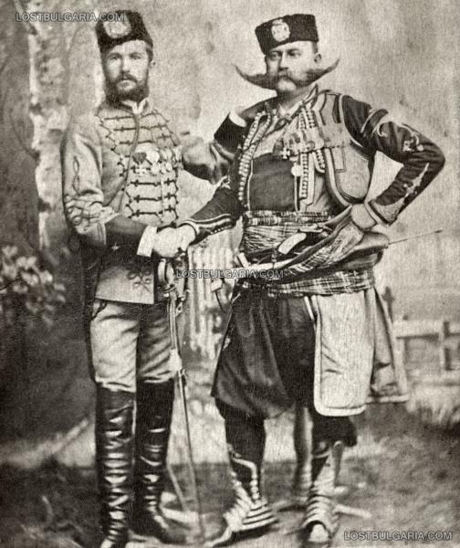  Куртев, водач на Съединението от Сливен и телохранителя на Княз Батенберг Христо Карагьозов, септември 1885 г. 01
