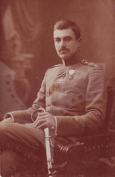  на поручик Стефанов, участник в Балканските войни (1912 год)