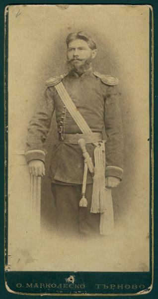 Dimitar Marinov (born 1860) circa 1885 Димитър Маринов Маринов е български офицер