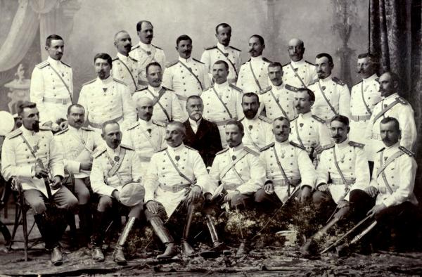 C VII 153   Участници в курс за старши офицери в Българската армия   Киселов, Бояджиев, Бърнев и др.