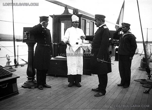 Командващият флота кап. I ранг Станчо Димитриев (1910 год) 01