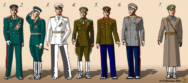Форма одежды Болгарской Народной Армии (БНА) образца 1957 года 01