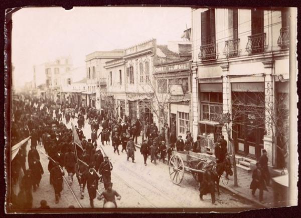 7 Bulgarian Division Enters Thessaloniki 28 October 1912