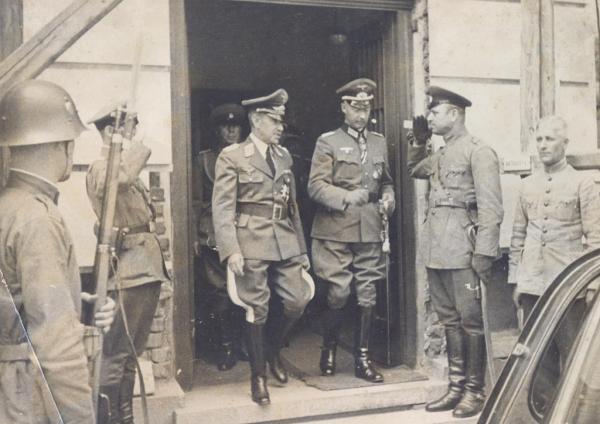 German Wehrmacht officers in Bulgaria in 1939