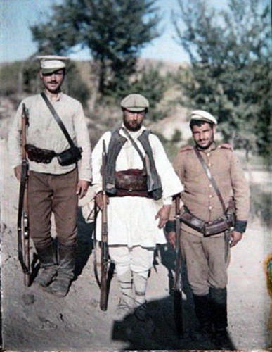  солдаты — участники Балканских войн, 1913 год