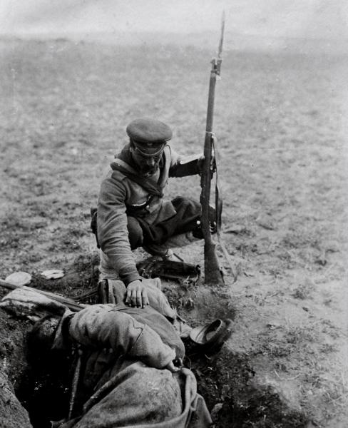  солдат с винтовкой Манлихера М1895 (ПМВ) 01