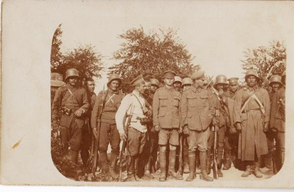 солдаты, пленённые болгарскими войсками. ПМВ (01)