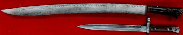  нож каракулак и болгарский штык М1895 для рядового состава 01