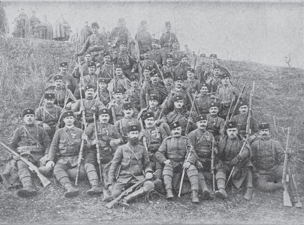 Meeting of MOO voivodi during Balkan wars 1912 1913   Todor Alexandrov, Slavko Pirchev, Nikola LEfterov and others