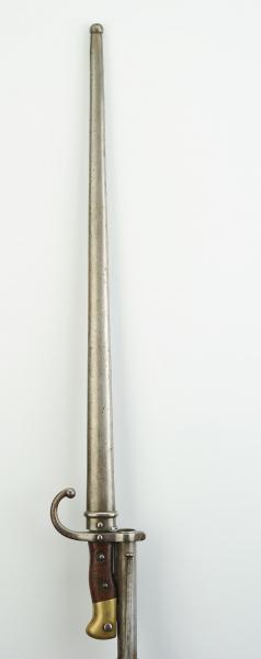  винтовка Гра обр. 1874 года (фр. Fusil Gras Modèle 1874) с примкнутым штыком обр. 1874 года 13