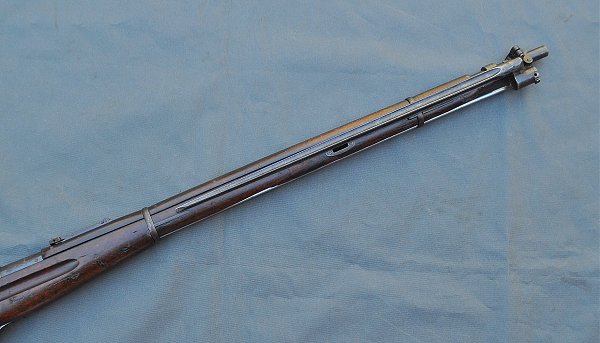 7,62 мм русская драгунская винтовка обр. 1891 1910 года с примкнутым штыком 01