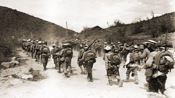 пехота на марше. Балканские войны (01)